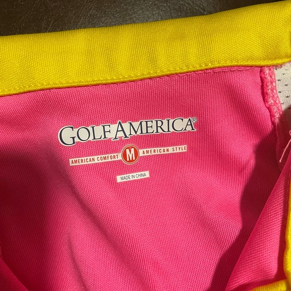 Golf America Sleeveless Half Zip Neon Top Lot, Women’s M - Picture 5 of 8